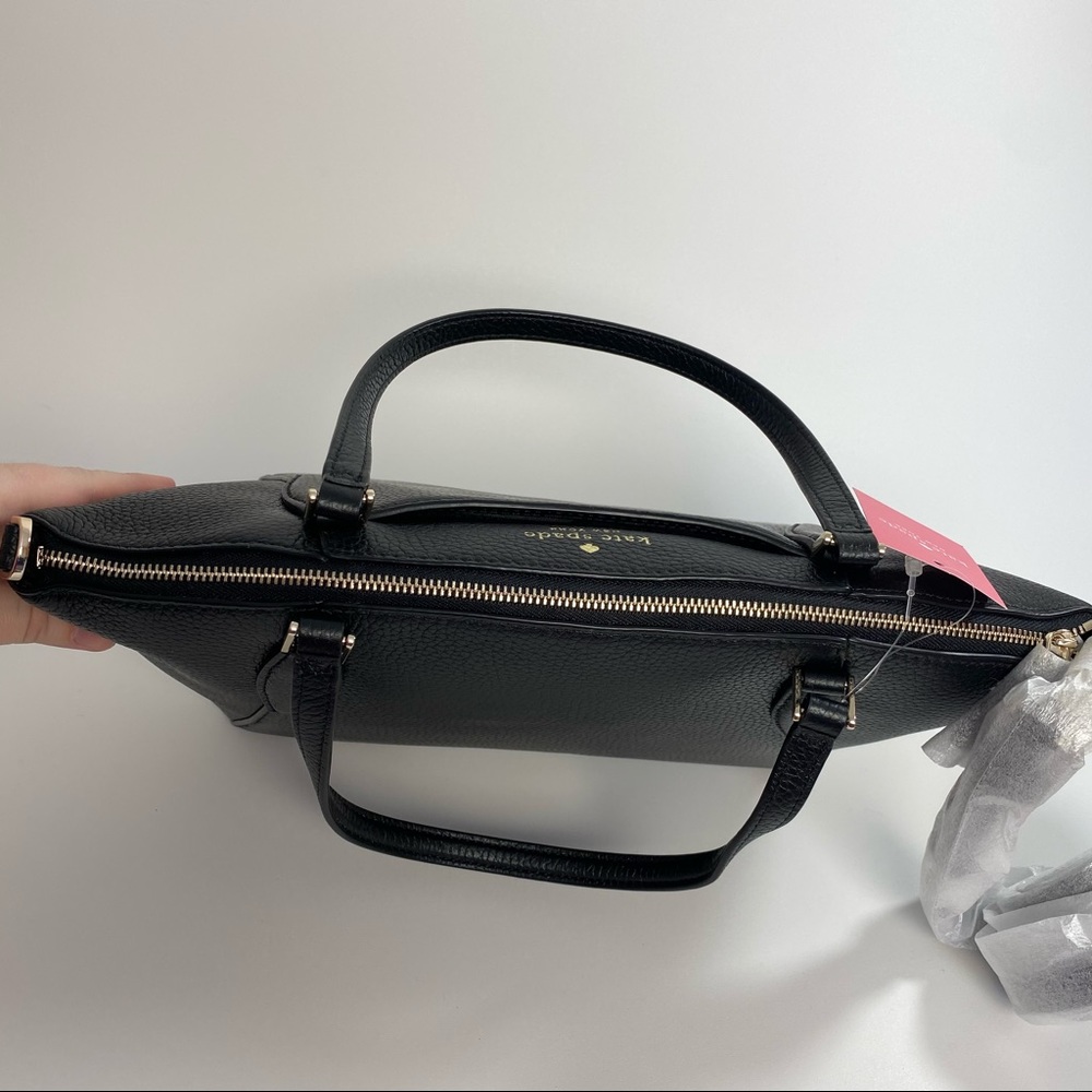 Kate Spade Monica Satchel In Black - Picture 8 of 11